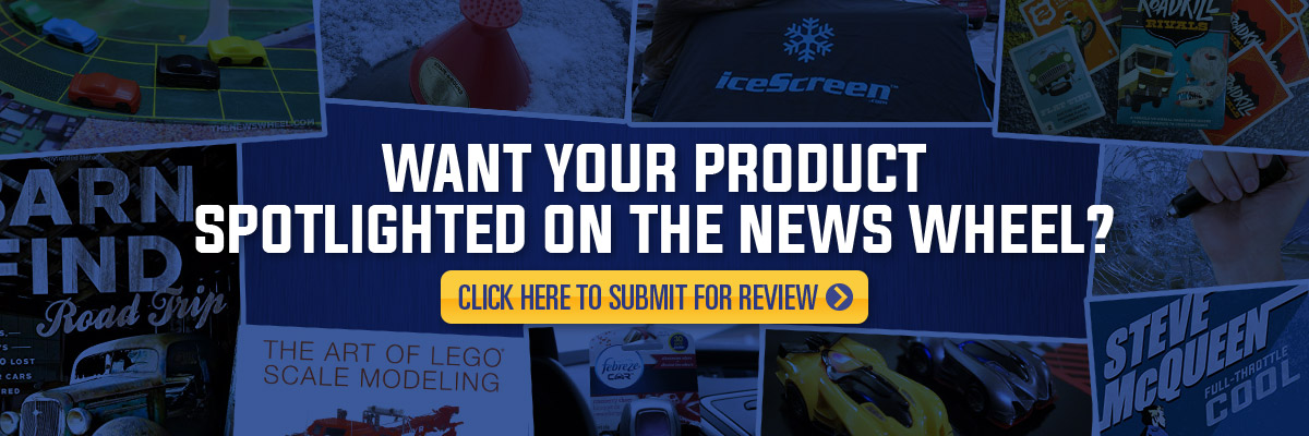 The News Wheel product review submission banner