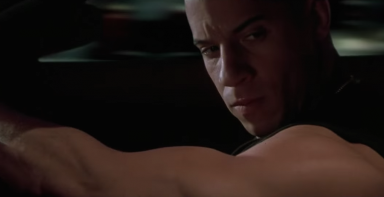 Vin Diesel in The Fast and the Furious