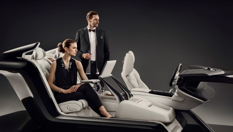 The Volvo S90 Excellence interior concept recently premiered at the Beijing Auto Show