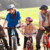 people riding bicycles on road safety tips