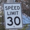 speed limit sign 30 mph