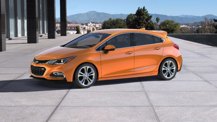 The official starting MSRP of the 2017 Chevy Cruze hatchback will be $22,190