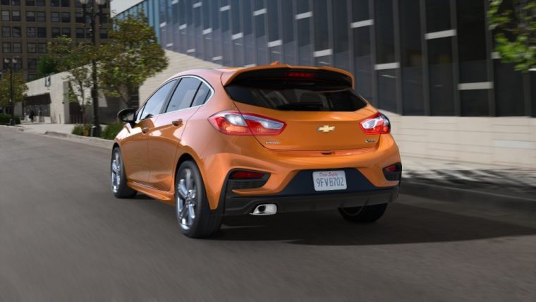 The official starting MSRP of the 2017 Chevy Cruze hatchback will be $22,190