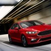 The 2017 Ford Fusion mid-size sedan offers an attractive exterior design, multiple powertrain options, and the latest safety features