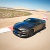 2017 Ford Mustang with racing stripes