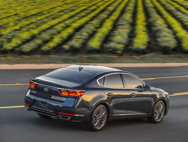 2017 Kia Cadenza Rear End Side View