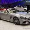 The 2017 Mercedes-Benz SL convertible carries a starting MSRP of $87,050 and is available with V6, V8, and V12 engines