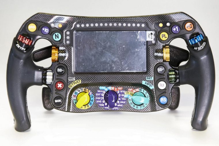 Hamilton's steering wheel