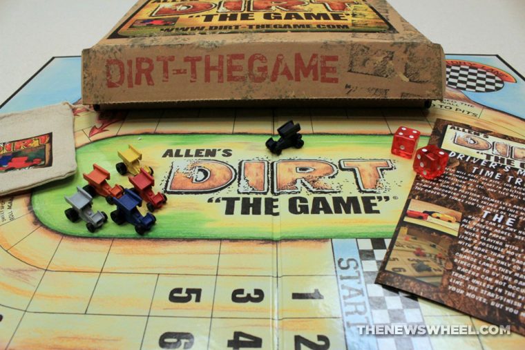 Allen's Dirt the Game board game review board box