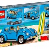 Blue VW Beetle Lego Set 10252 box back