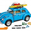 Blue VW Beetle Lego car set 10252 accessories