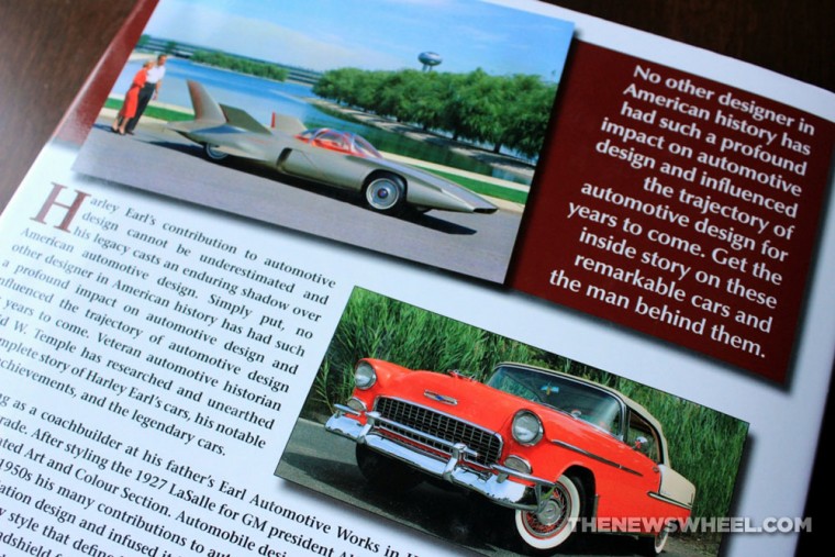 Cars of Harley Earl Book Review David W Temple CarTech synopsis