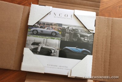 Concours Retrospective book review Coachbuilt Press Richard Adatto packaging