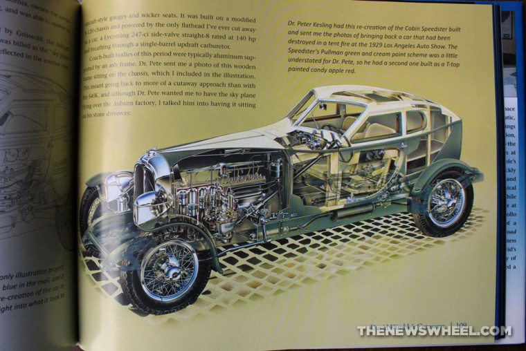 David Kimble's Cutaways book review CarTech art design