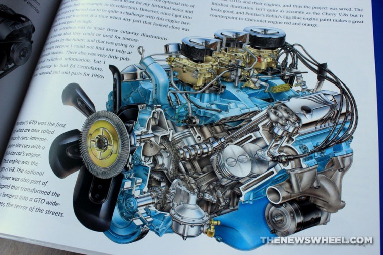 David Kimble's Cutaways book review CarTech engine illustration