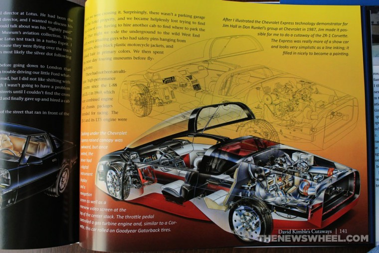 David Kimble's Cutaways book review CarTech pages