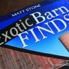 Exotic Barn Finds book review CarTech Matt Stone cover