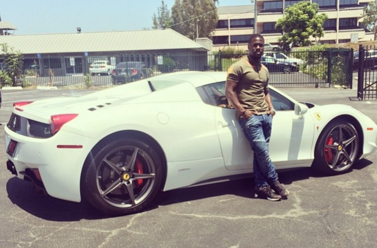 Comedian Kevin Hart has shared many pictures of his expensive cars via Instagram