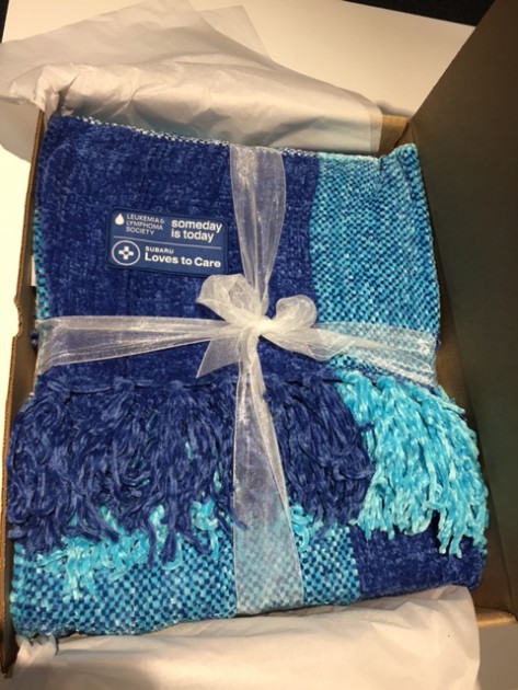 Leukemia and Lymphoma Society - Subaru - Blanket