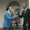 President Obama and Lin-Manuel Miranda