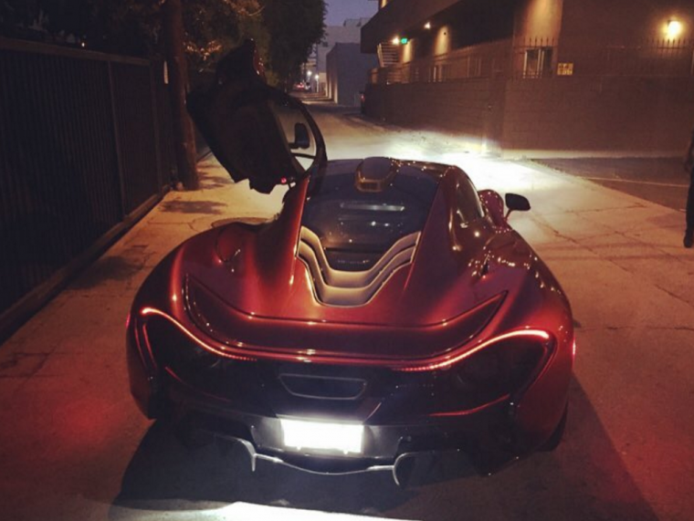 R&B Singer The Weeknd seems to have used some of the money he’s made from his music to buy an ultra-rare McLaren P1