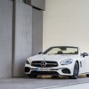 The 2017 Mercedes-Benz SL convertible carries a starting MSRP of $87,050 and is available with V6, V8, and V12 engines