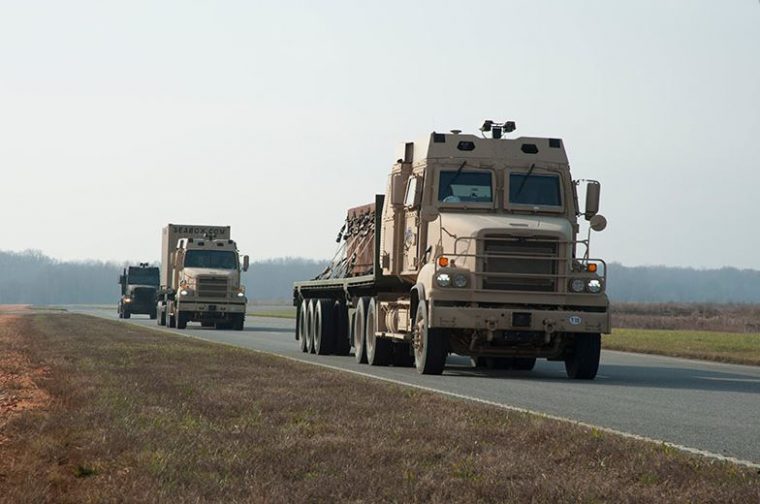 US Army Convoy Autonomous Technology Testing