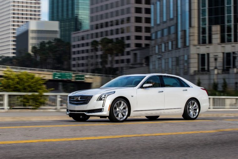 The 2016 Cadillac CT6 comes with the industry-first Surround Vision camera system