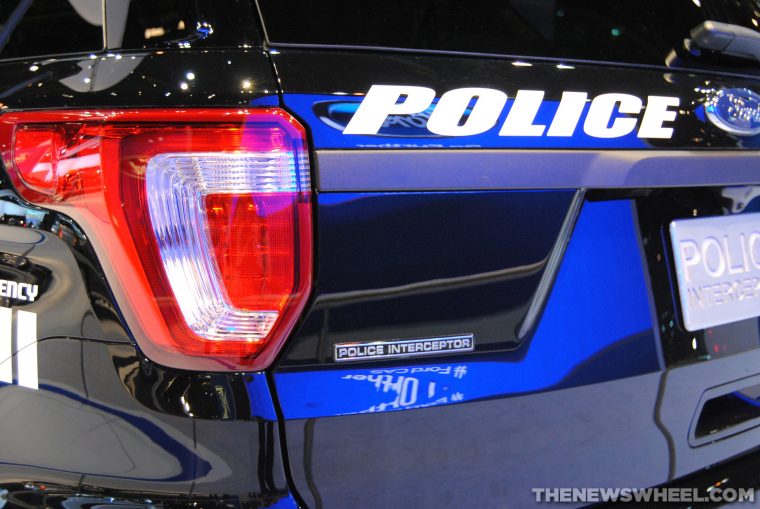 2015 Ford Police Interceptor cop car patrol vehicle