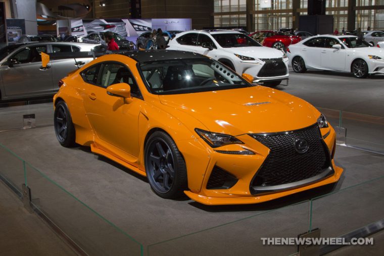 The 2016 Lexus RC F is aggressively styled, packs a powerful V8 engine, and is priced at approximately $63,000