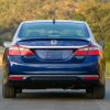 The 2017 Honda Accord Hybrid sedan yields EPA-estimated fuel economy of 49 mpg on the highway, but still comes with an affordable price tag