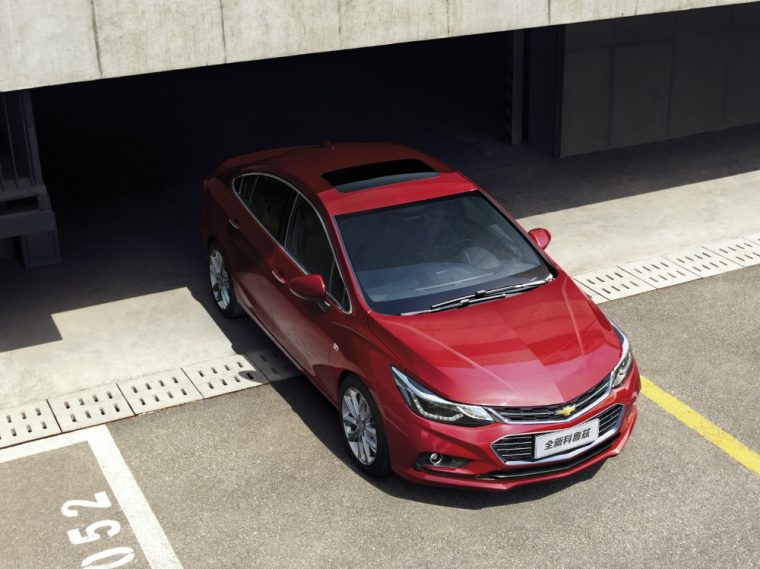 The new Chevrolet Cruze sedan has officially made its debut is the world’s biggest auto market of China