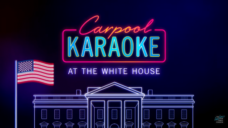 Carpool Karaoke White House