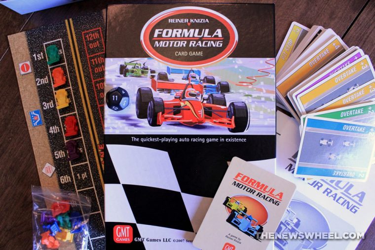 Formla Motor Racing Card Game Review GMT Games box