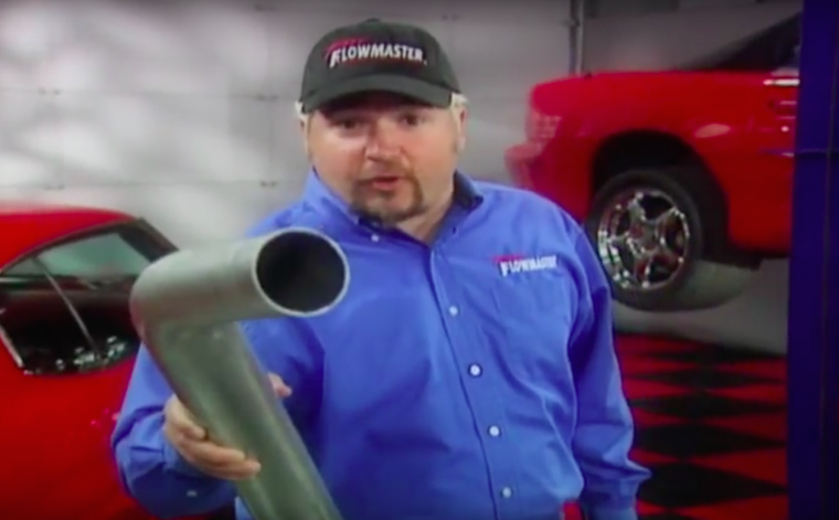 Before finding Food Network stardom, Guy Fieri starred in Flowmaster car parts commercials, hawking mufflers and exhaust pipes