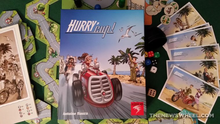 Hurry Cup racing board game Hurrican review