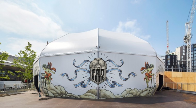 Hyundai FanDome Euro 2016 viewing tent