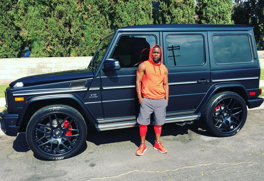 Haters Wish They Could Own Kevin Hart S New Mercedes Amg G65 Suv The News Wheel