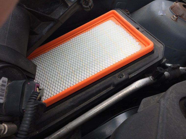 New air filter installed