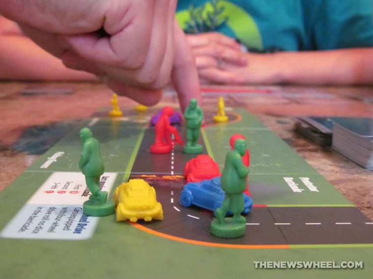 Road Kill Rally Z-Man Games Racing Board Game Review playing