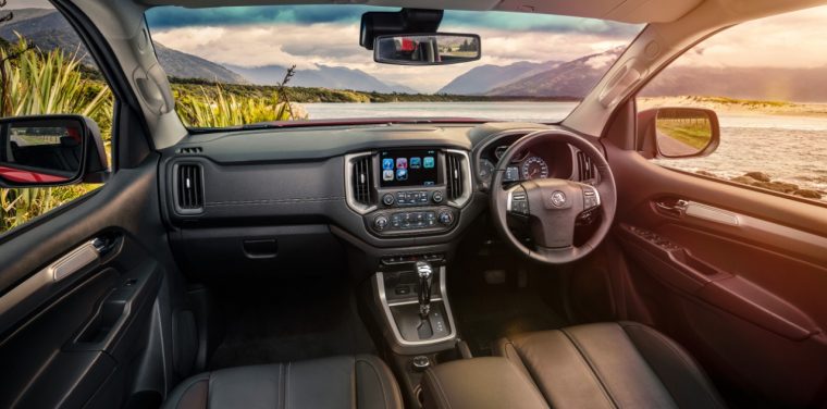 Holden Colorado interior