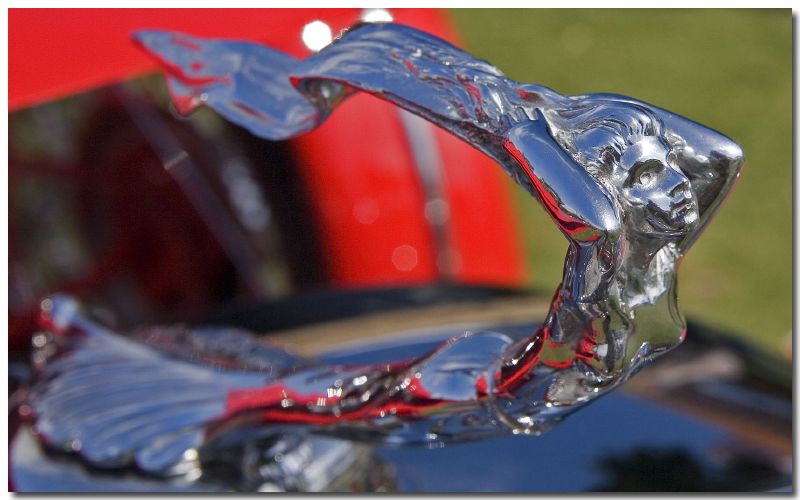 1930 Cadillac Phaeton hood ornament at 2006 Boca Raton Concours d' Elegance