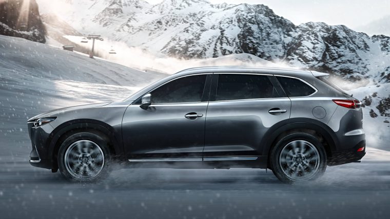 2016 CX-9 Exterior in the snow