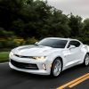 The Chevy Camaro, along with the Ford Mustang and Dodge Challenger, are maintaining higher resale values than normal cars, according to KBB.com