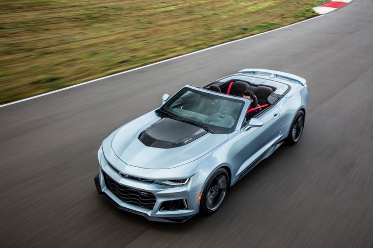 The 2017 Camaro ZL1 equipped with the six-speed manual transmission is able to reach 60 mph in first gear alone