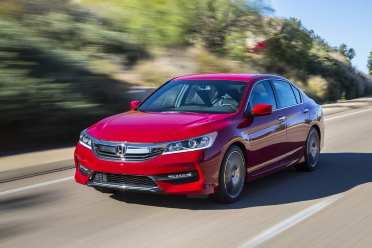 The 2017 Honda Accord sedan is largely unchanged from the previous model year and carries a starting MSRP of $22,355