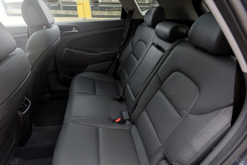 2017 Hyundai Tucson Overview back seats