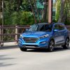 2017 Hyundai Tucson Overview blue vehicle