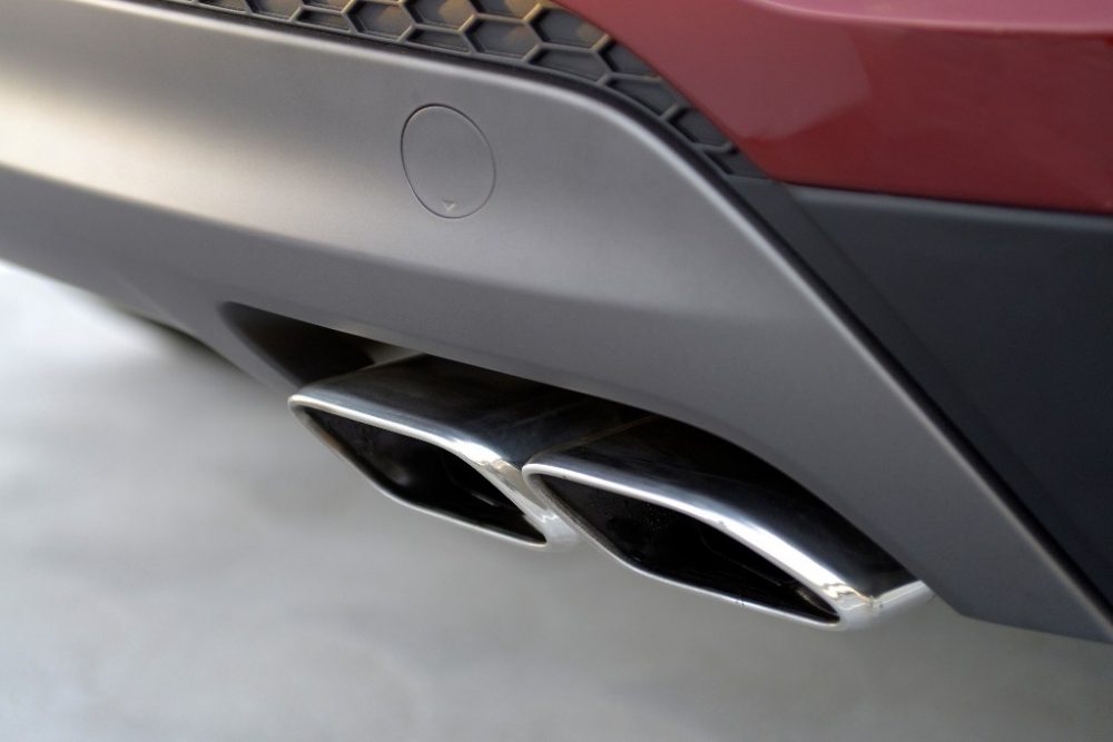 2017 Hyundai Tucson Overview exhaust tailpipe