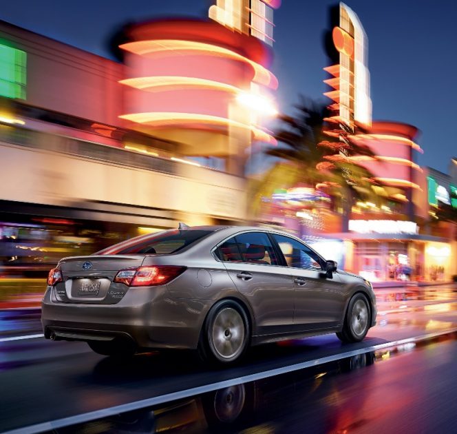 The new 2017 Subaru Legacy sedan comes standard with all-wheel drive and carries a starting MSRP of $21,995